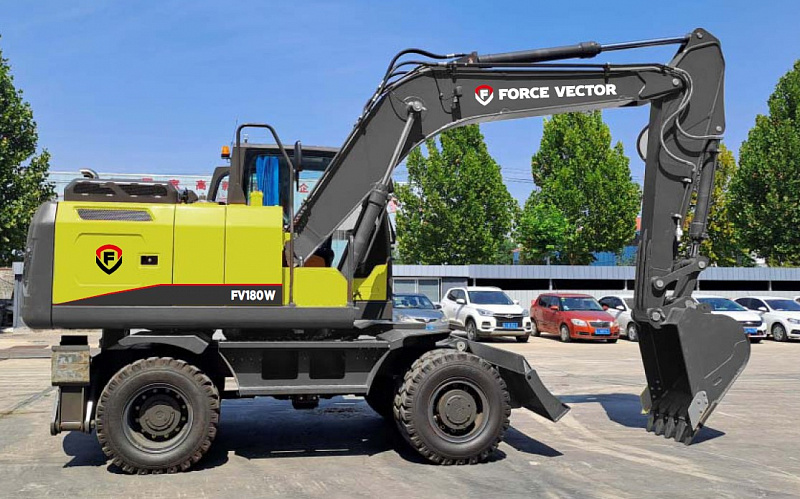 Колесный экскаватор FV180W фото 1